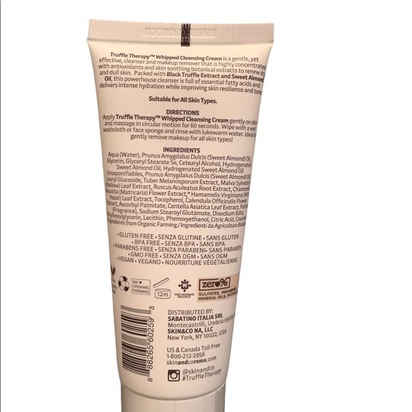 Skin & Co. Roma Truffle Therapy Whipped Cleansing Cream 3.38 oz/ 100mL-FS - Picture 2 of 2